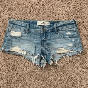 Hollister cutoff shorts